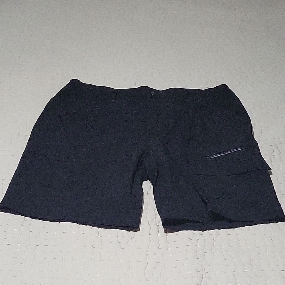 NWT Tacvasen Tactical Performance Black Cargo Shorts Mens Size 38
